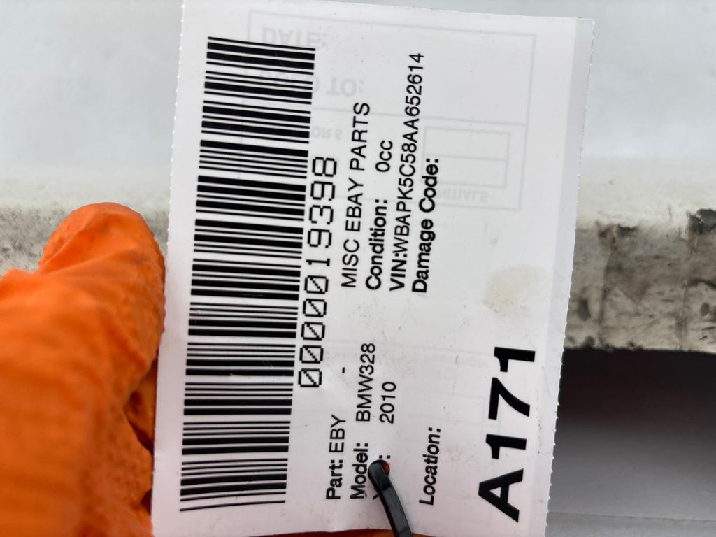 09-11 Bmw 328 335 E90 E91 Left Driver Side Skirt Rocker Panel Cover White Oem