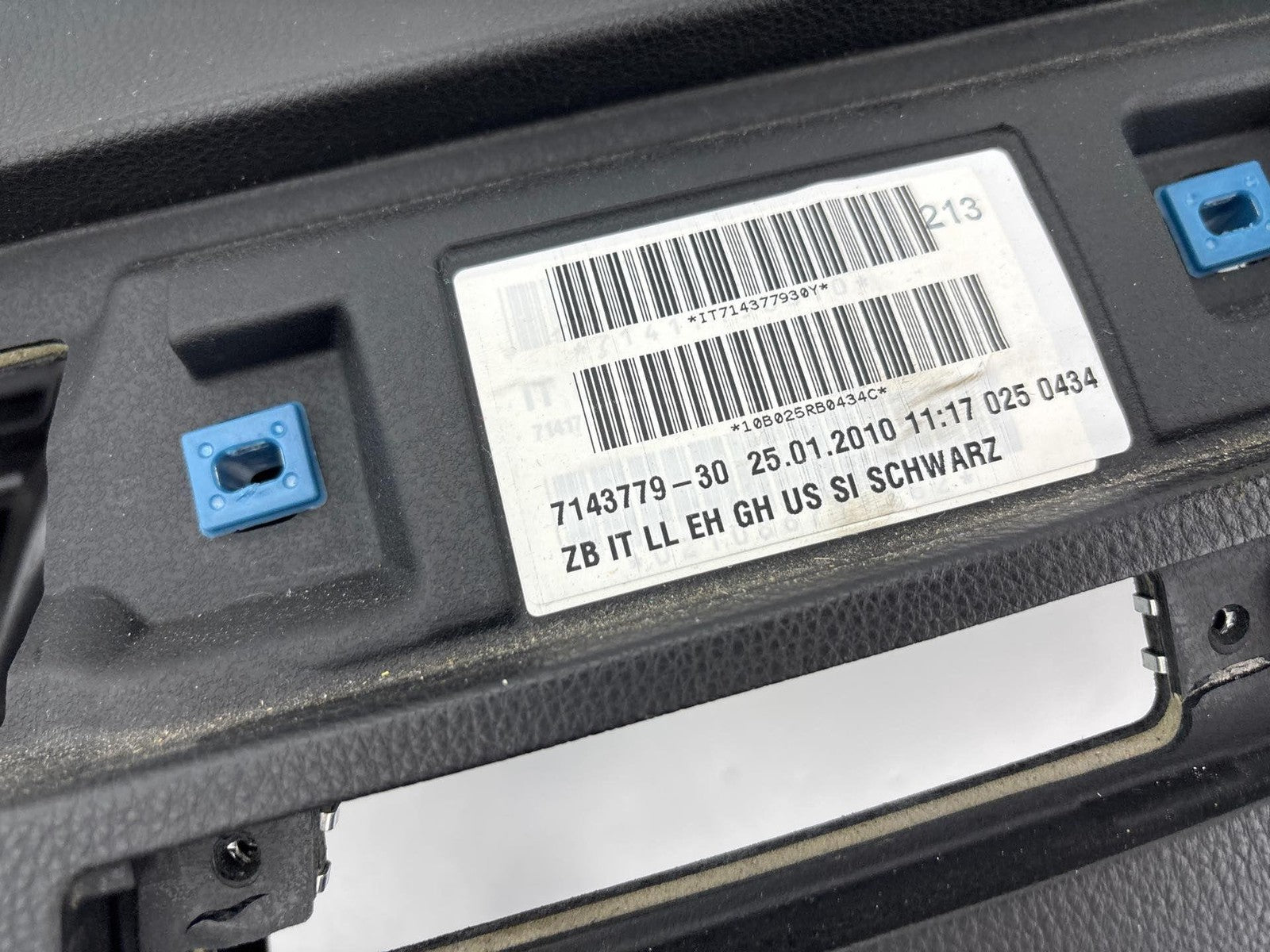 06-13 BMW E90 E91 E92 328 335 Front Dashboard Dash Instrument Cover Panel OEM