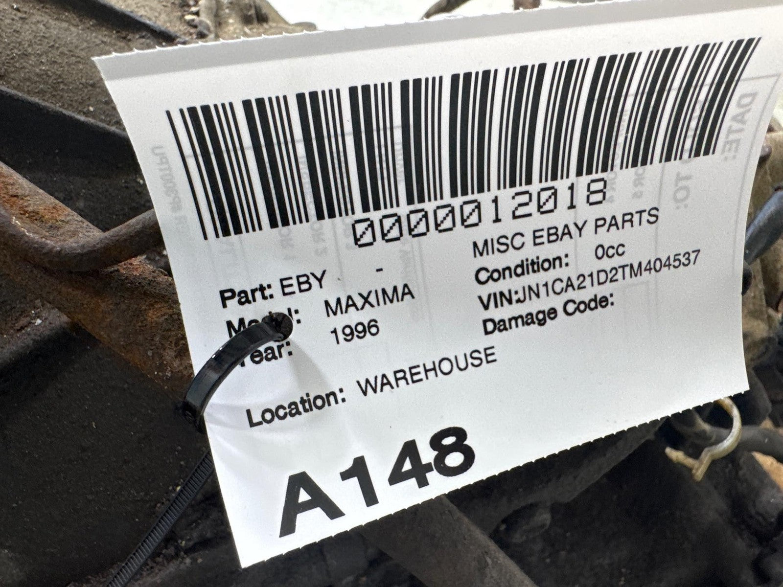 1995 - 1999 Nissan Maxima 3.0L Automatic Transmission Assembly Oem