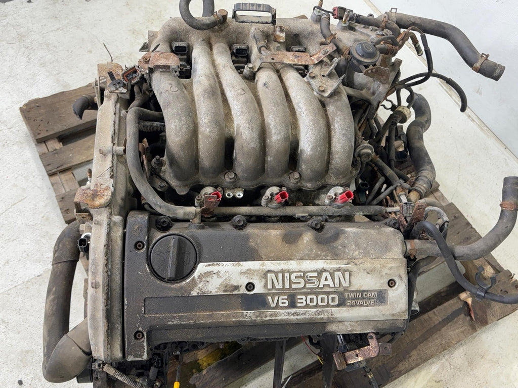 1995-1999 NISSAN MAXIMA ENGINE MOTOR ASSEMBLY 3.0L VIN C 4th digit VQ30DE OEM