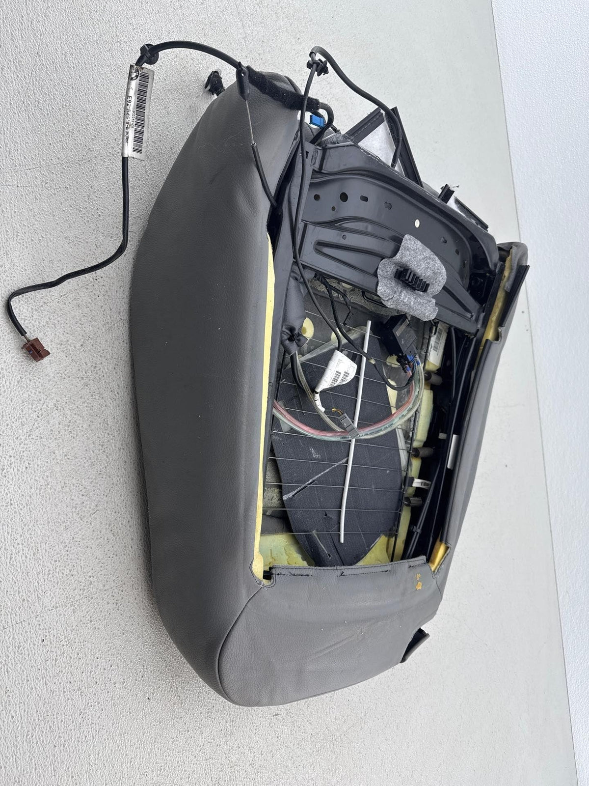 07-13 Bmw E92 335I 328I Front Left Seat Bench Upper Cushion Oem