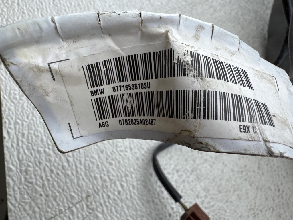 07-13 Bmw E92 335I 328I Front Left Seat Bench Upper Cushion Oem