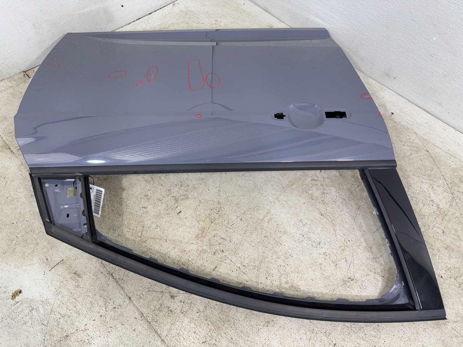 16-18 Ford Focus Rs Front Right Door Shell Panel Oem