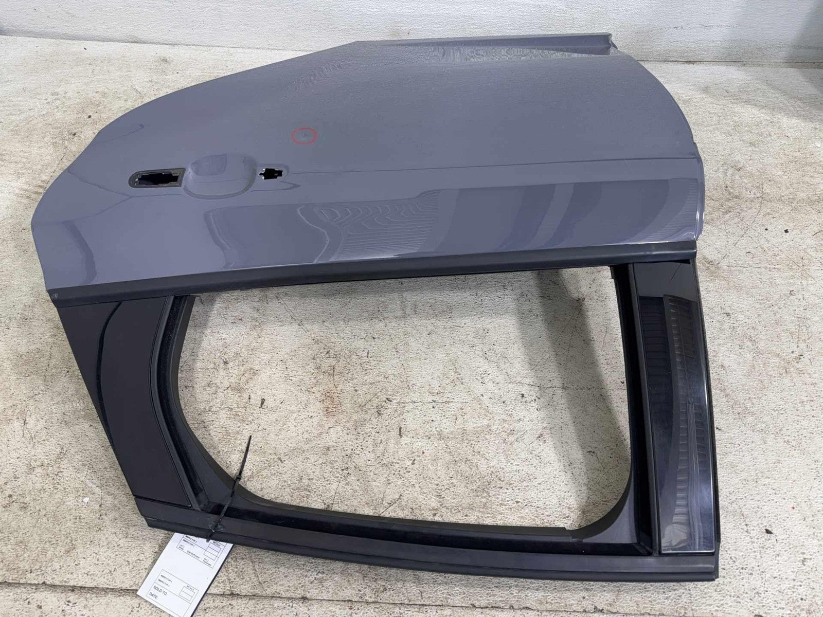 16-18 Ford Focus Rs Rear Left Door Shell Panel Oem