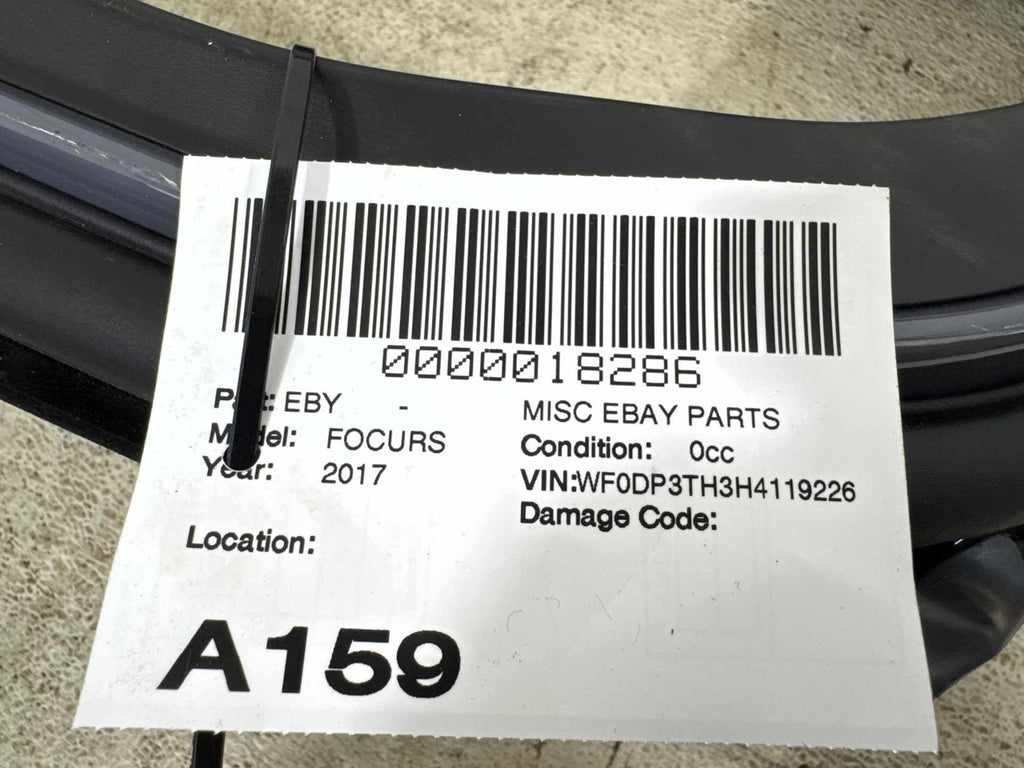 16-18 Ford Focus Rs Rear Left Door Shell Panel Oem