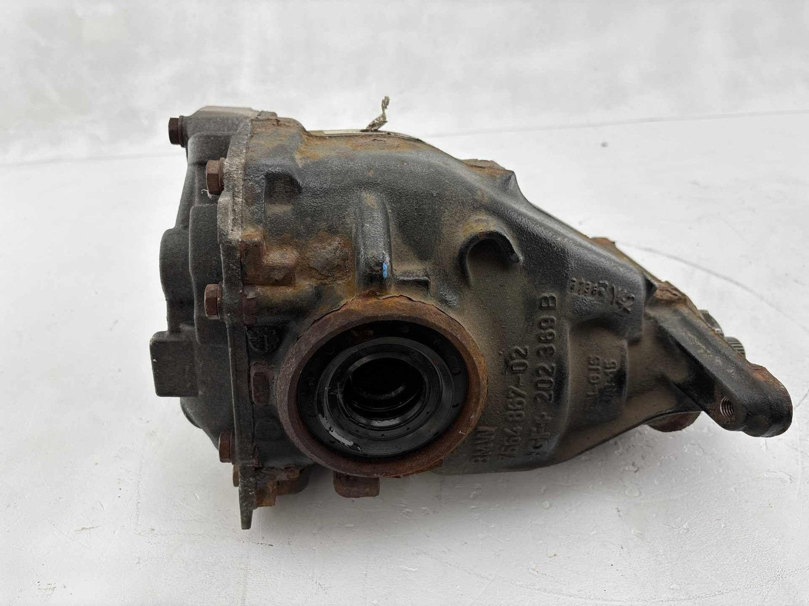 11-13 Bmw X5 Rear Axle Differential Carrier 3.15 Oem 7590911