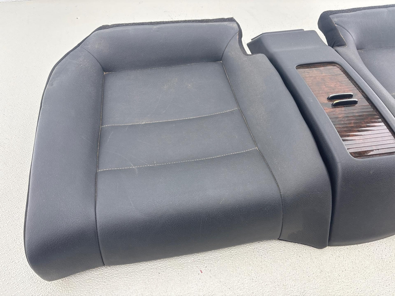 10-17 Mercedes W207 E350 E400 E550 Coupe Rear Bottom Lower Seat Cushion Oem
