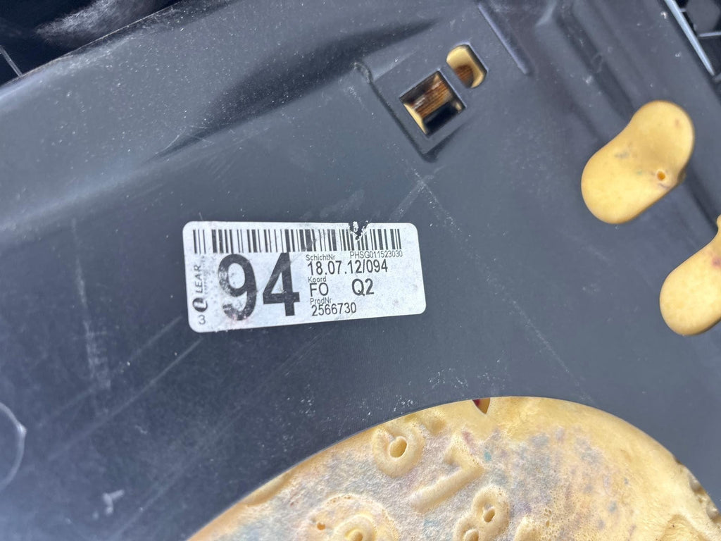 10-17 Mercedes W207 E350 E400 E550 Coupe Rear Bottom Lower Seat Cushion Oem