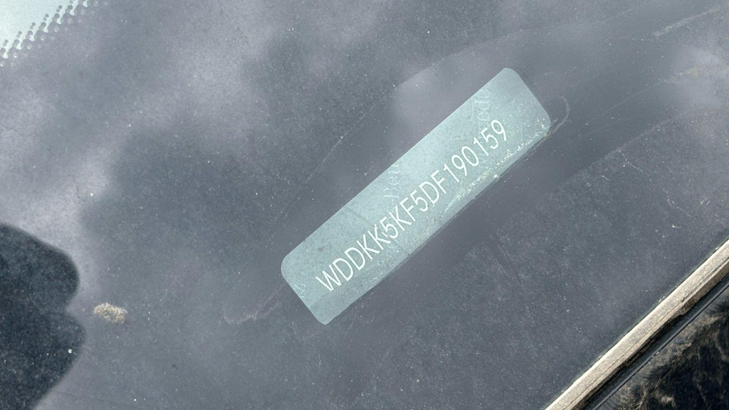 12-17 Mercedes E350 Front Left Side Quarter Panel Body Frame Cut