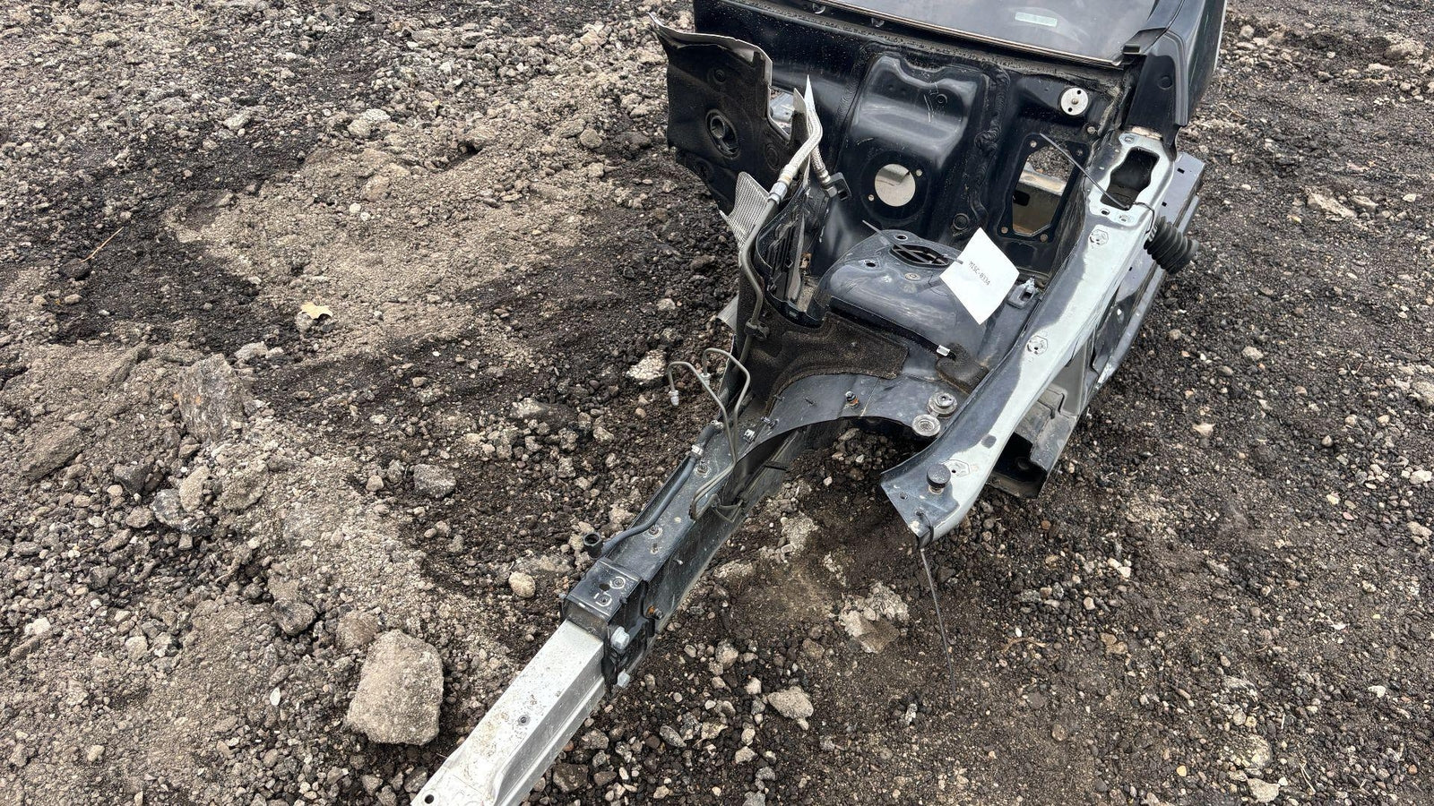 12-17 Mercedes E350 Front Left Side Quarter Panel Body Frame Cut