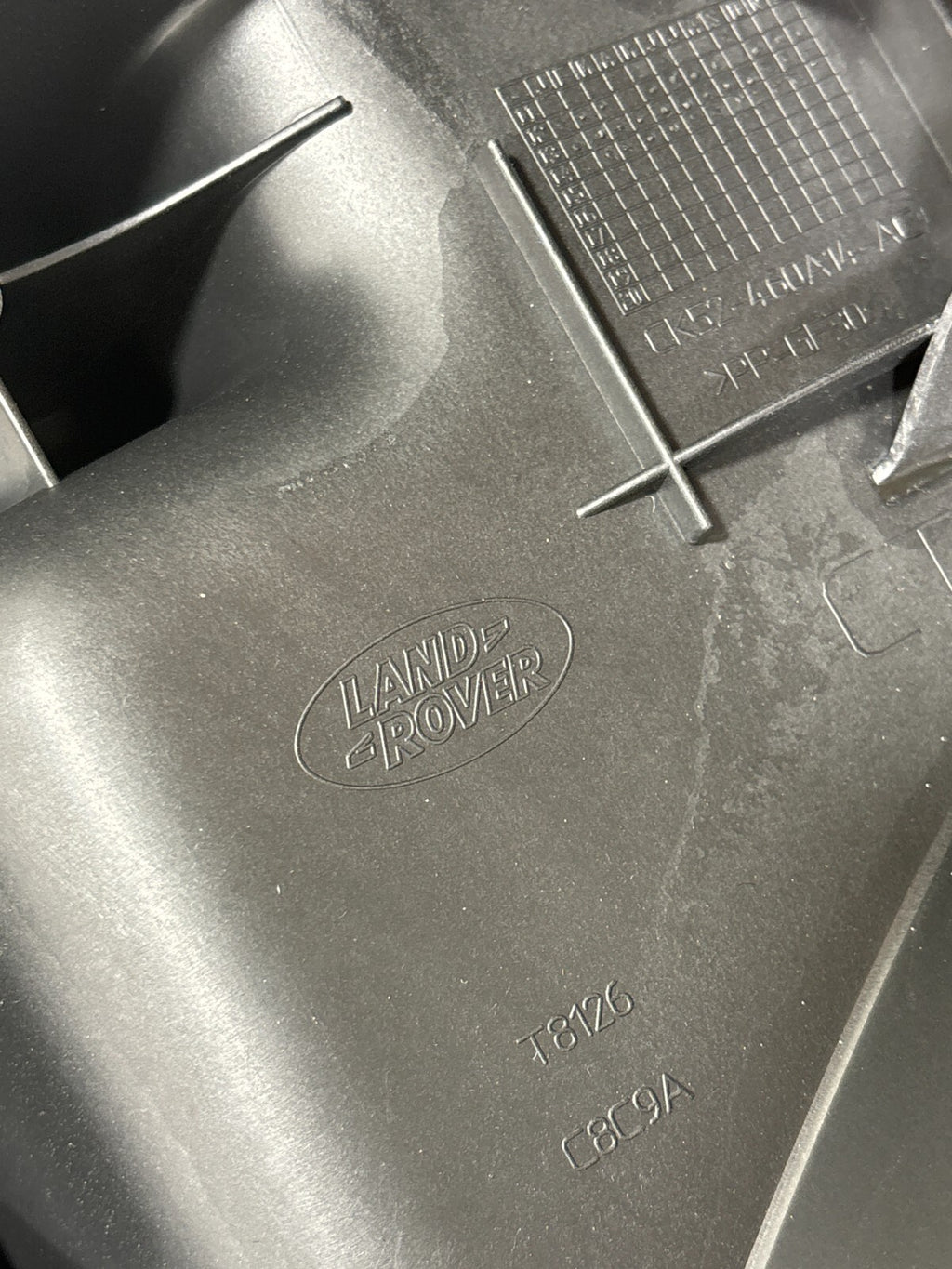 14-17 Range Rover Sport Rear Trunk Cargo Spare Tire Floor Housing Bracket Oem