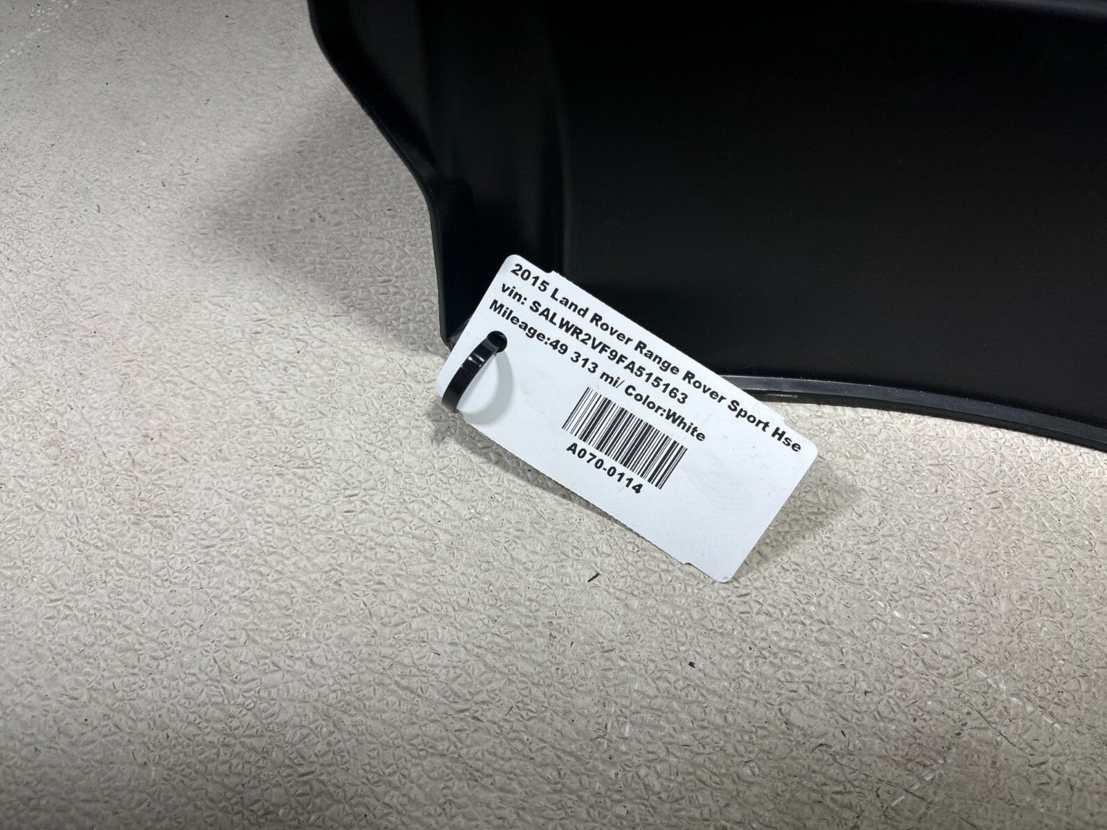 14-17 Range Rover Sport Rear Trunk Cargo Spare Tire Floor Housing Bracket Oem