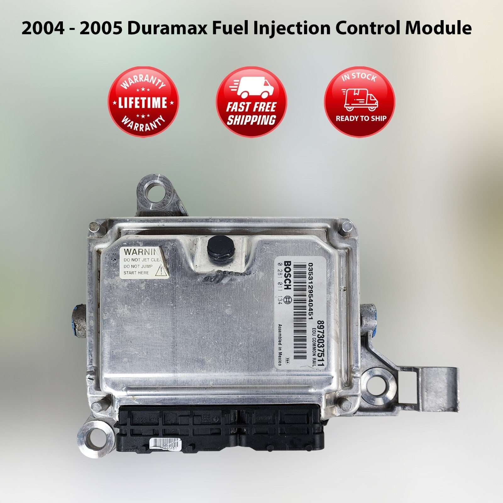 04-05 Chevy Silverado Gmc Sierra Duramax 6.6 Ficm Lly 8973037513 8973037511