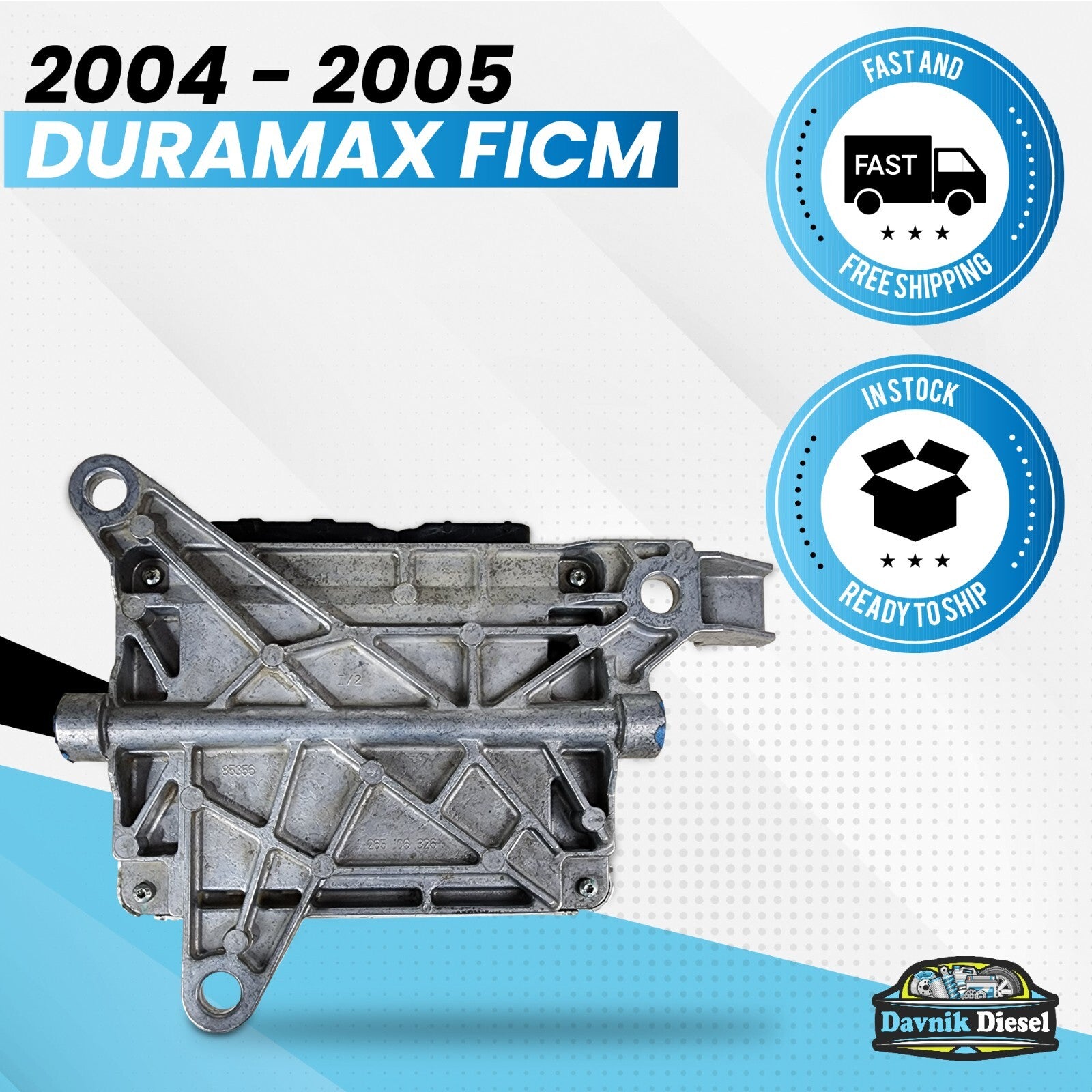 04-05 Chevy Silverado Gmc Sierra Duramax 6.6 Ficm Lly 8973037513 8973037511