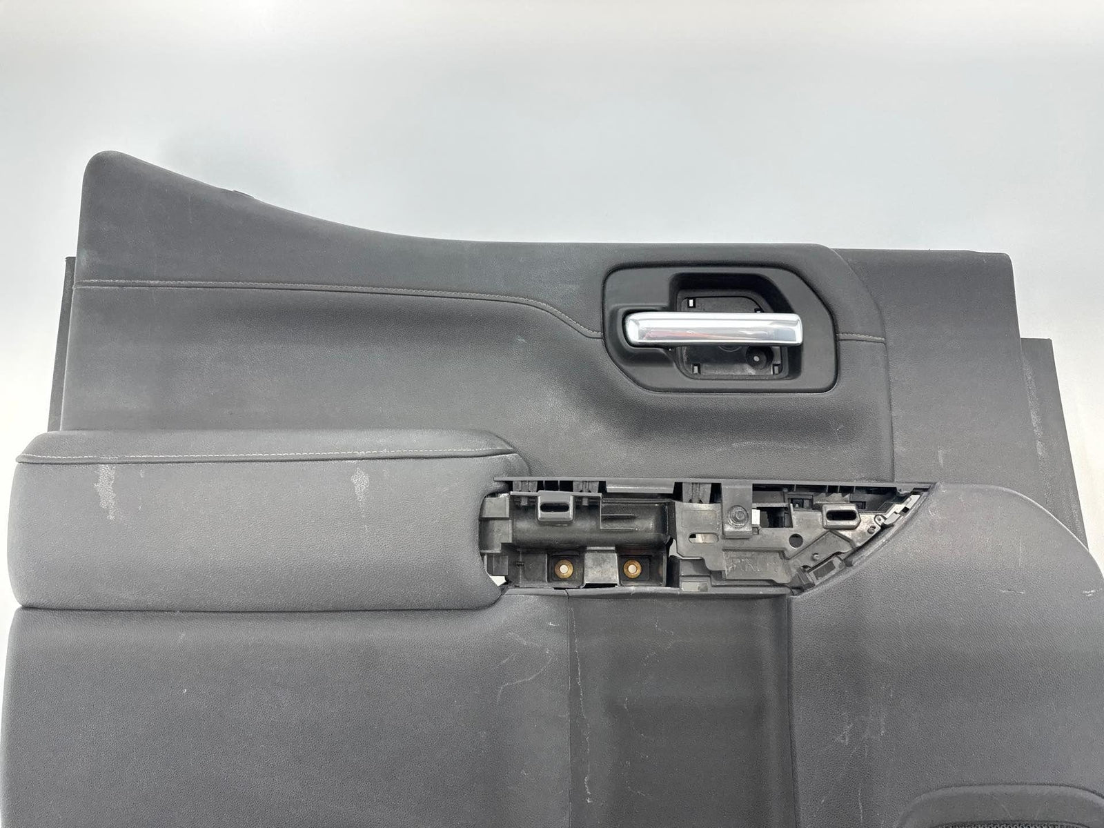 19-24 Sierra Black Rear Driver Side Left Lh Interior Door Trim Panel Oem