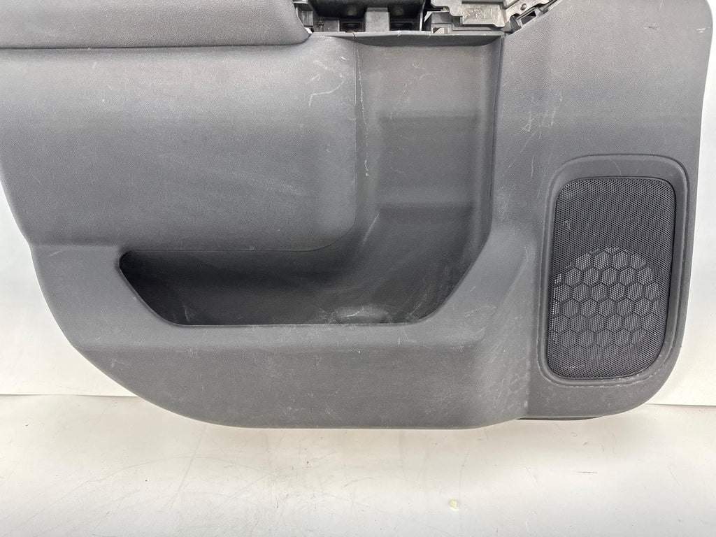 19-24 Sierra Black Rear Driver Side Left Lh Interior Door Trim Panel Oem