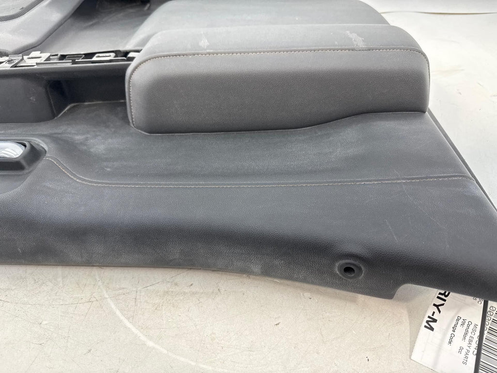 19-24 Sierra Black Rear Driver Side Left Lh Interior Door Trim Panel Oem