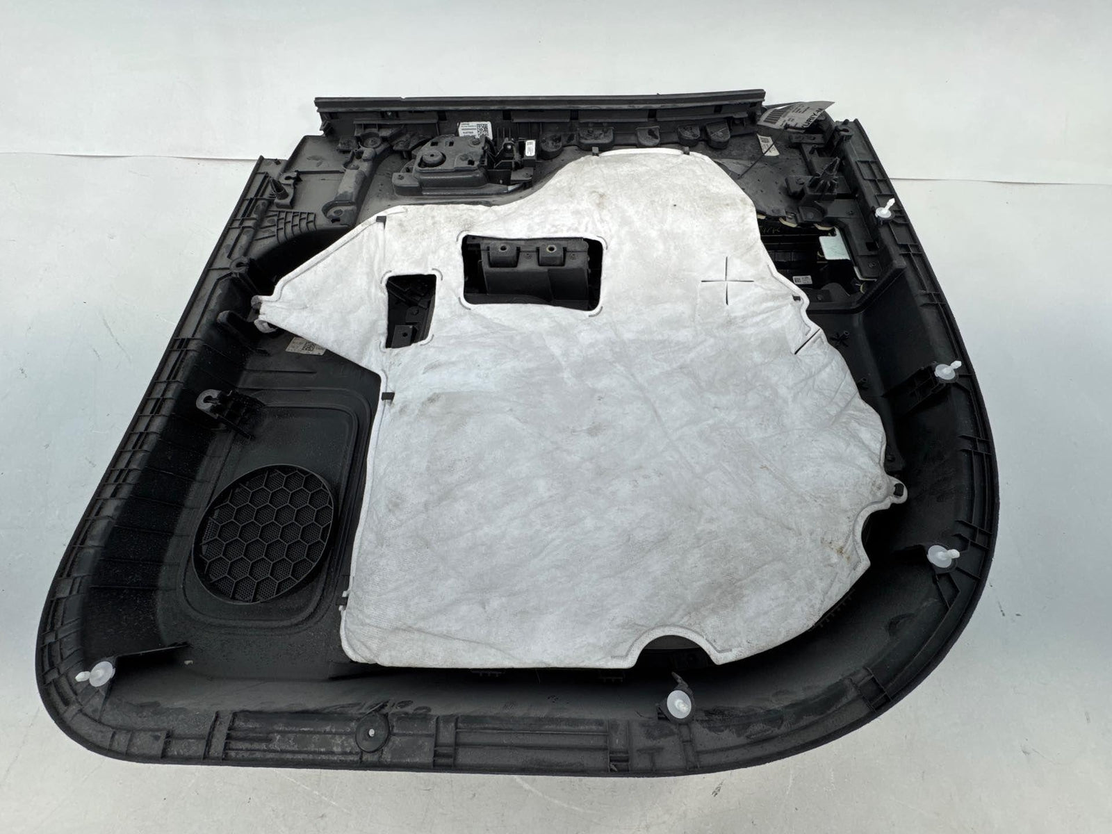 19-24 Sierra Black Rear Driver Side Left Lh Interior Door Trim Panel Oem