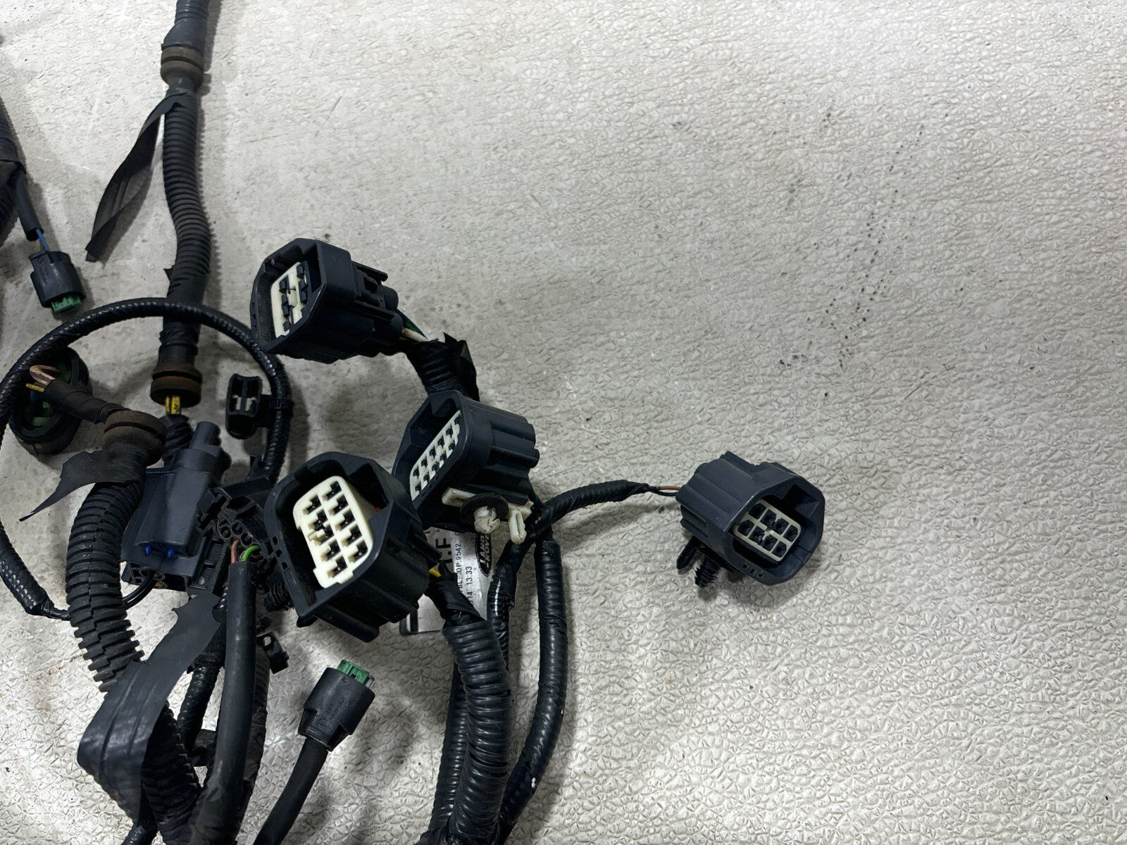 14-17 Land Range Rover Sport L494 Rear Body Subframe Chassis Wire Wiring Harness