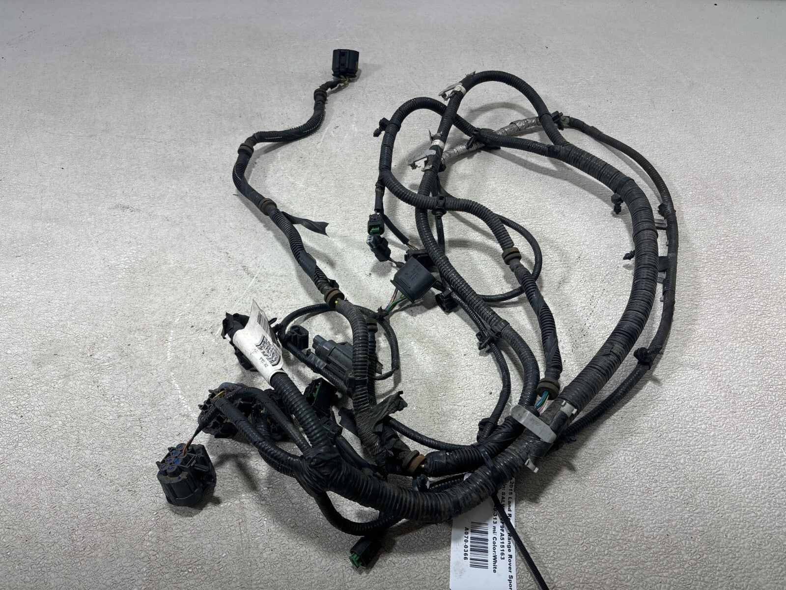 14-17 Land Range Rover Sport L494 Rear Body Subframe Chassis Wire Wiring Harness