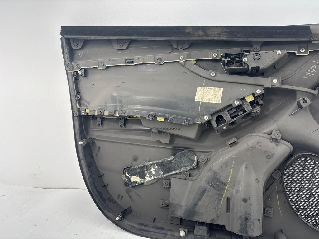 17-21 Subaru Impreza Front Door Trim Panel Right Passenger Side Beige/Black Oem