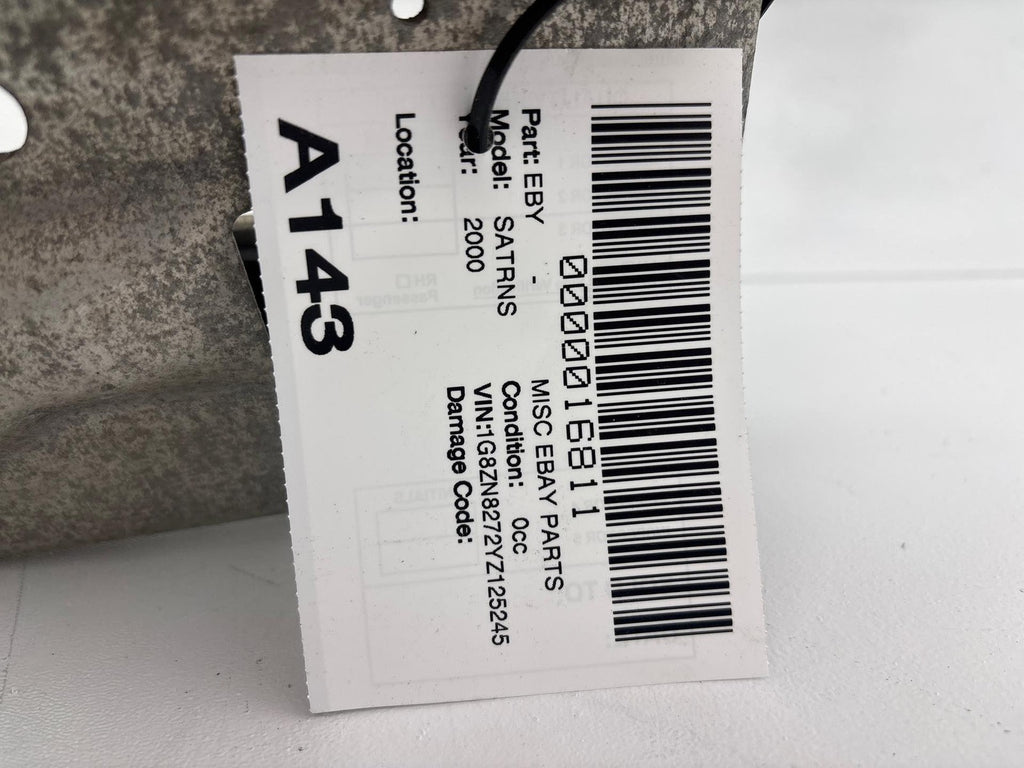 00-02 Saturn Sw2 1.9L Rear Bumper Reinforcement Beam Oem