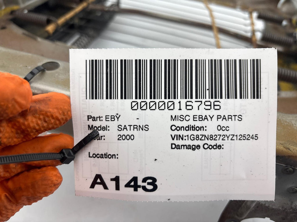 00-02 Saturn Sw2 Front Driver Side Seat Track Frame Oem