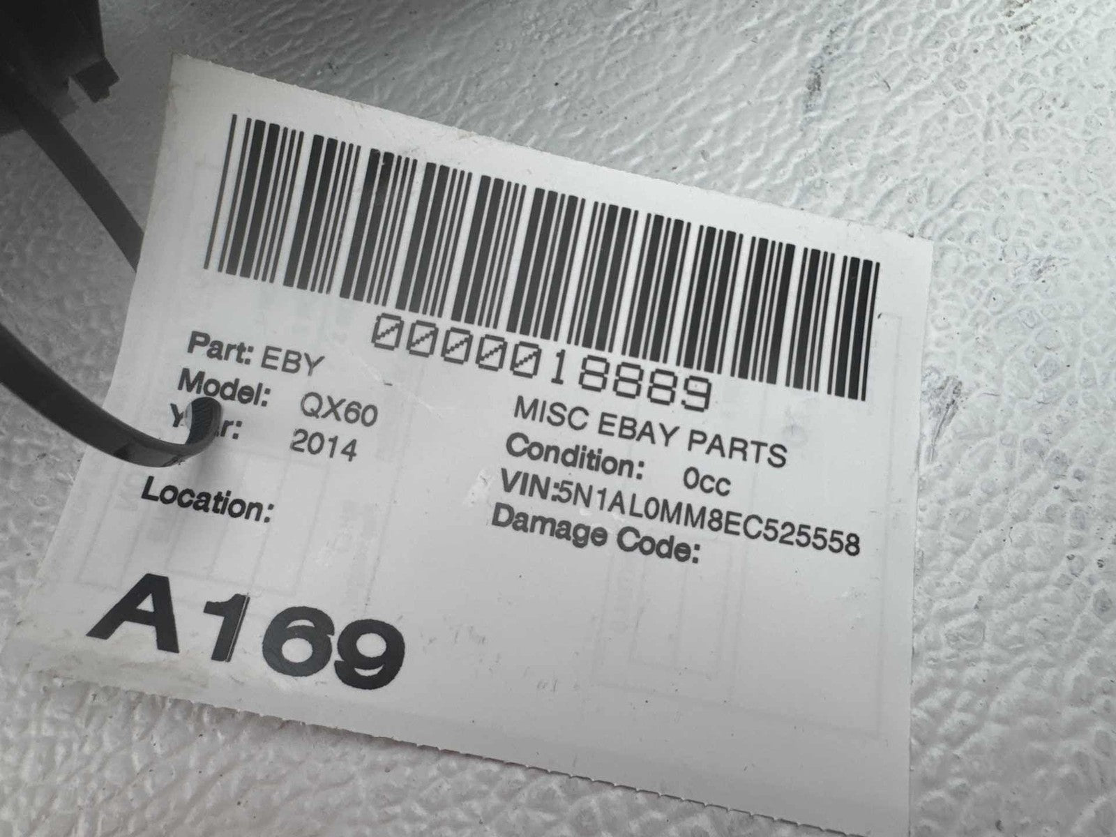 13-16 Infiniti Qx60 Jx35 Center Console Ac Heater Blower Motor Housing Box Oem