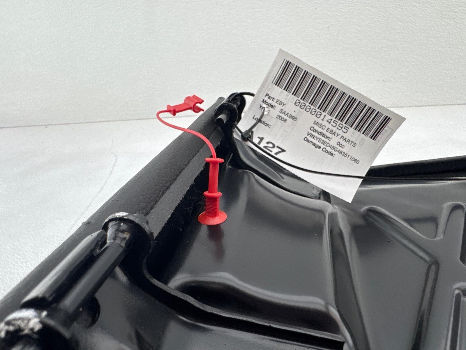 06-09 Saab 9-5 Ys3E Right Rear Seat Lower Bottom Cushion