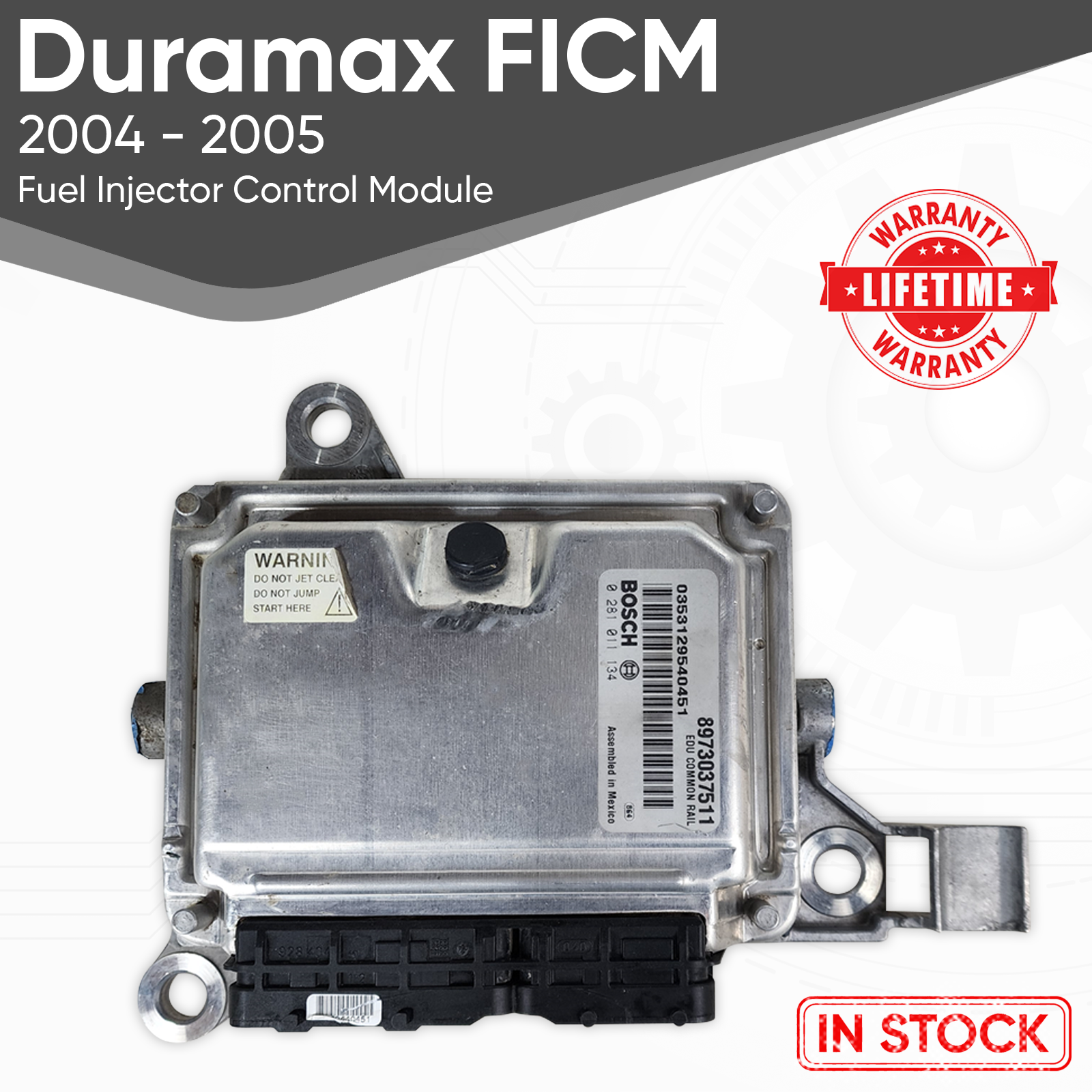 04-05 Chevy Silverado Gmc Sierra Duramax 6.6 Ficm Lly Ficm 8973037513 8973037511