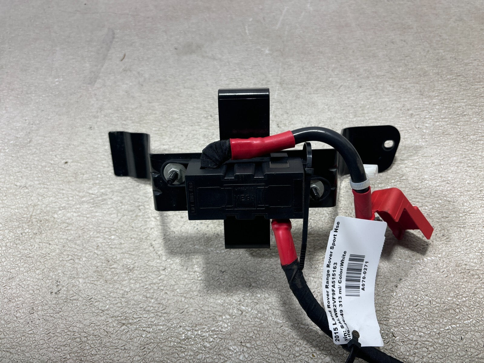15-16 Land Range Rover Sport (L494) Positive Battery Cable Wire Line Mega Fuse