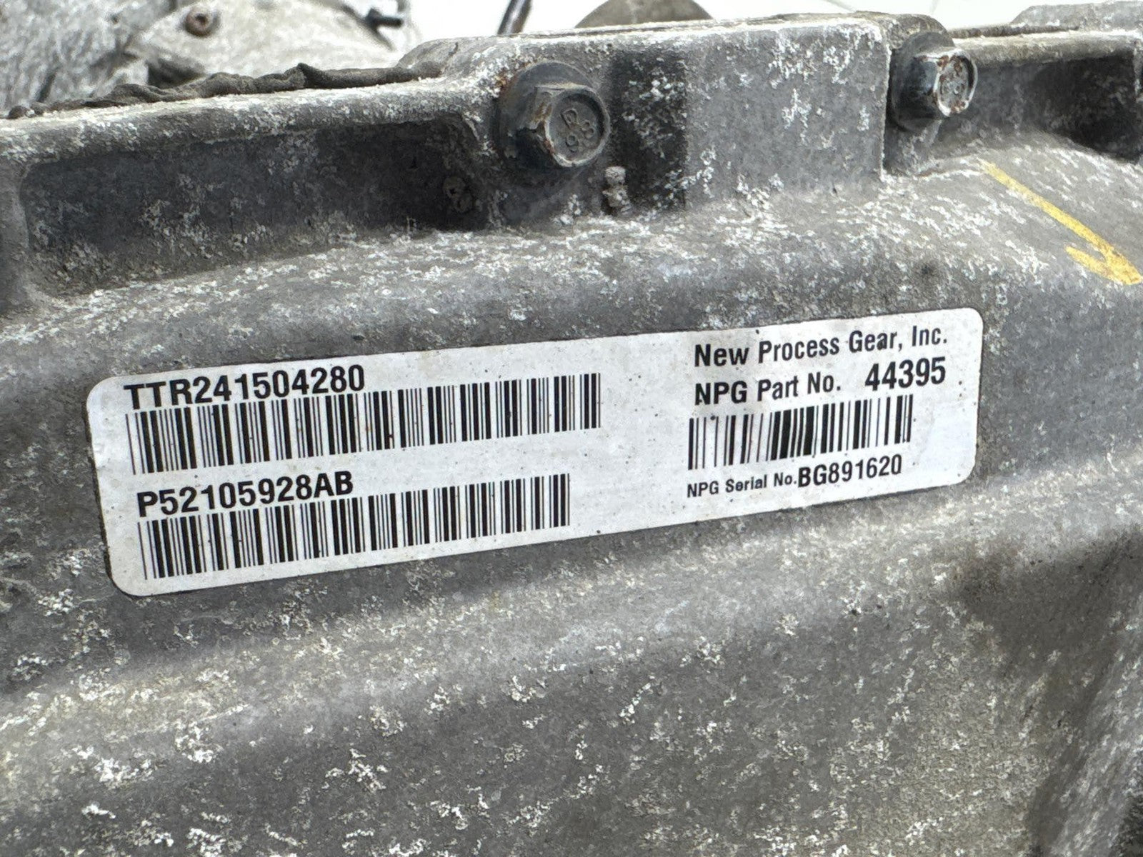 05-10 Jeep Grand Cherokee 3.7L 4X4 Automatic Transmission W/Transfer Case Oem