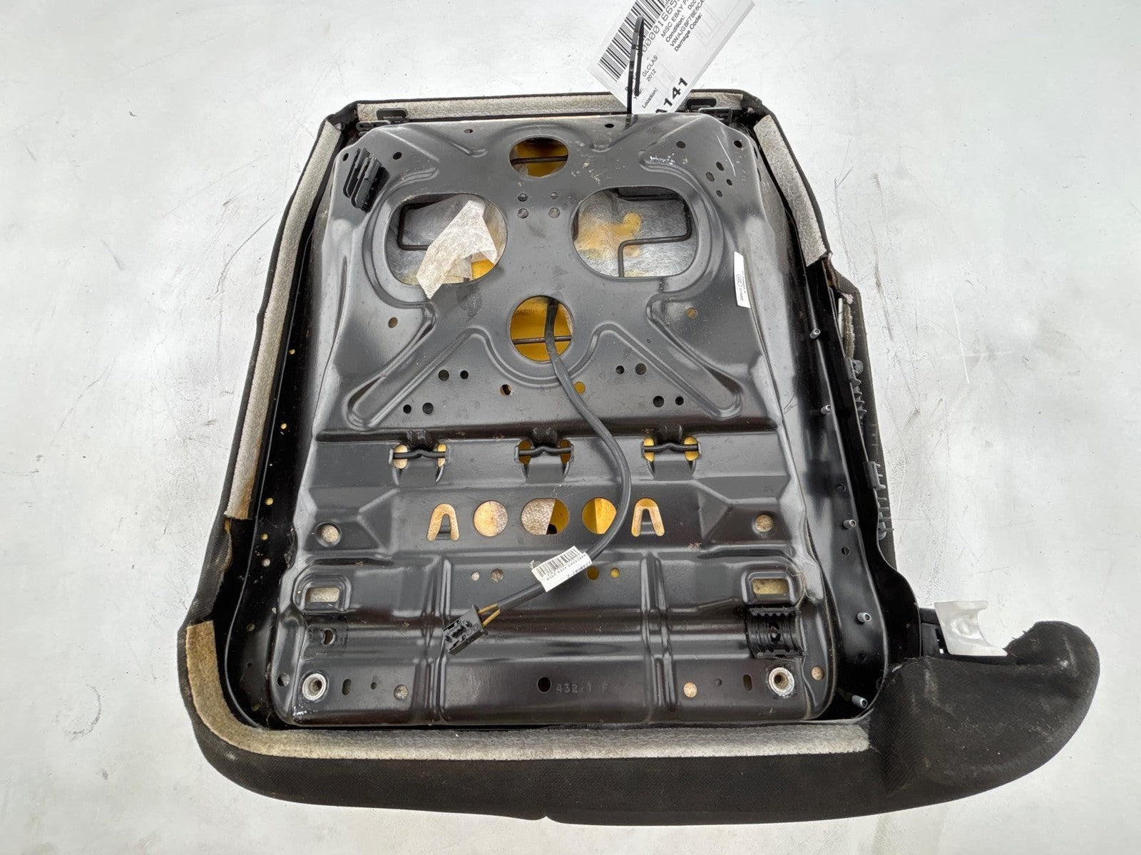 07-12 Mercedes Gl450 Front Right Lower Seat Bottom Cushion Oem