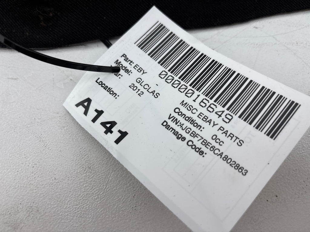 07-12 Mercedes Gl450 Front Right Upper Seat Cushion Oem