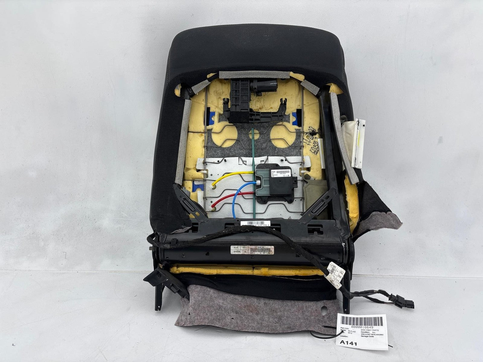 07-12 Mercedes Gl450 Front Right Upper Seat Cushion Oem