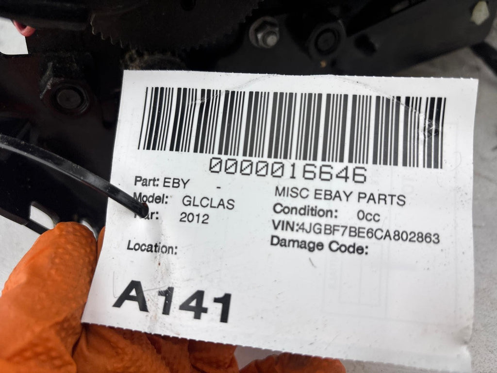 07-12 Mercedes Gl450 Rear Right 3Rd Row Seat Assembly Oem