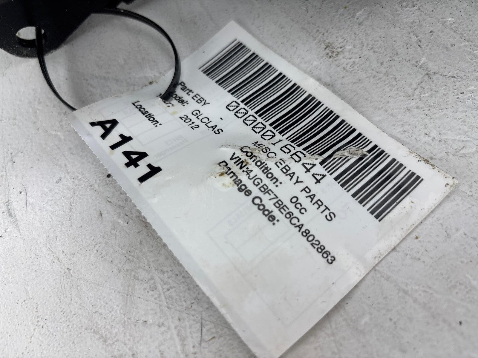 07-12 Mercedes Gl450 Rear Left 3Rd Row Seat Assembly Oem