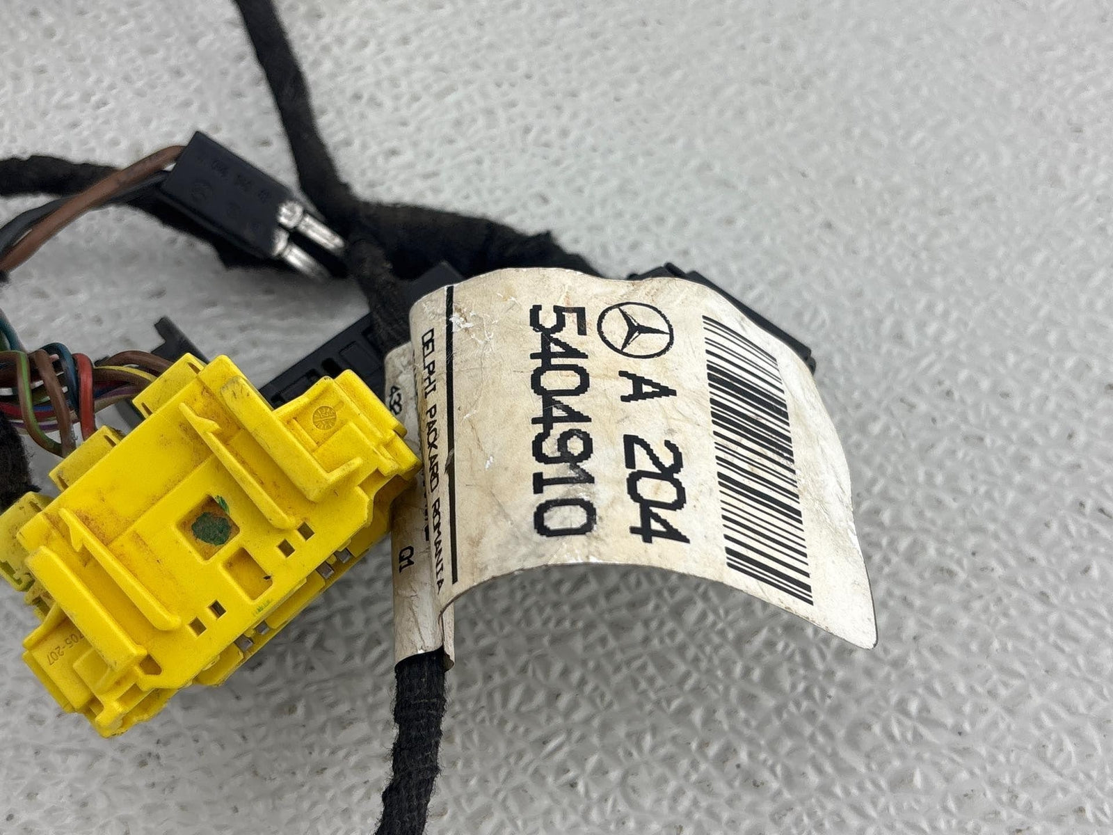 10-17 Mercedes W207 E350 E550 Coupe Front Right Seat Cushion Upper Black Oem