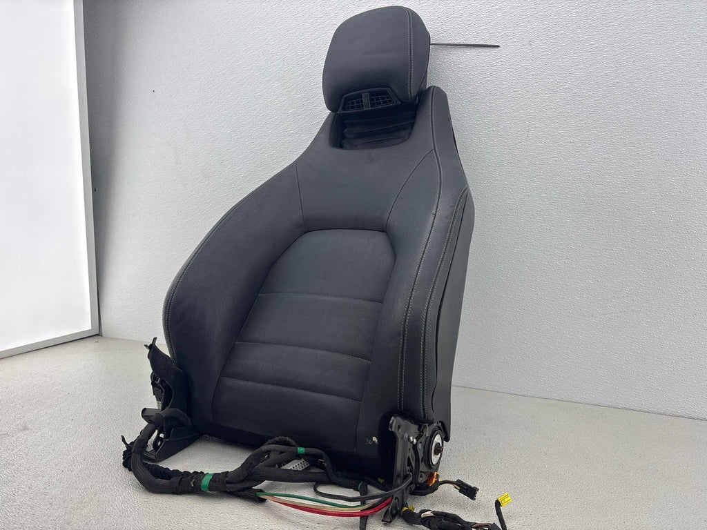 10-17 Mercedes W207 E350 E550 Coupe Front Right Seat Cushion Upper Black Oem