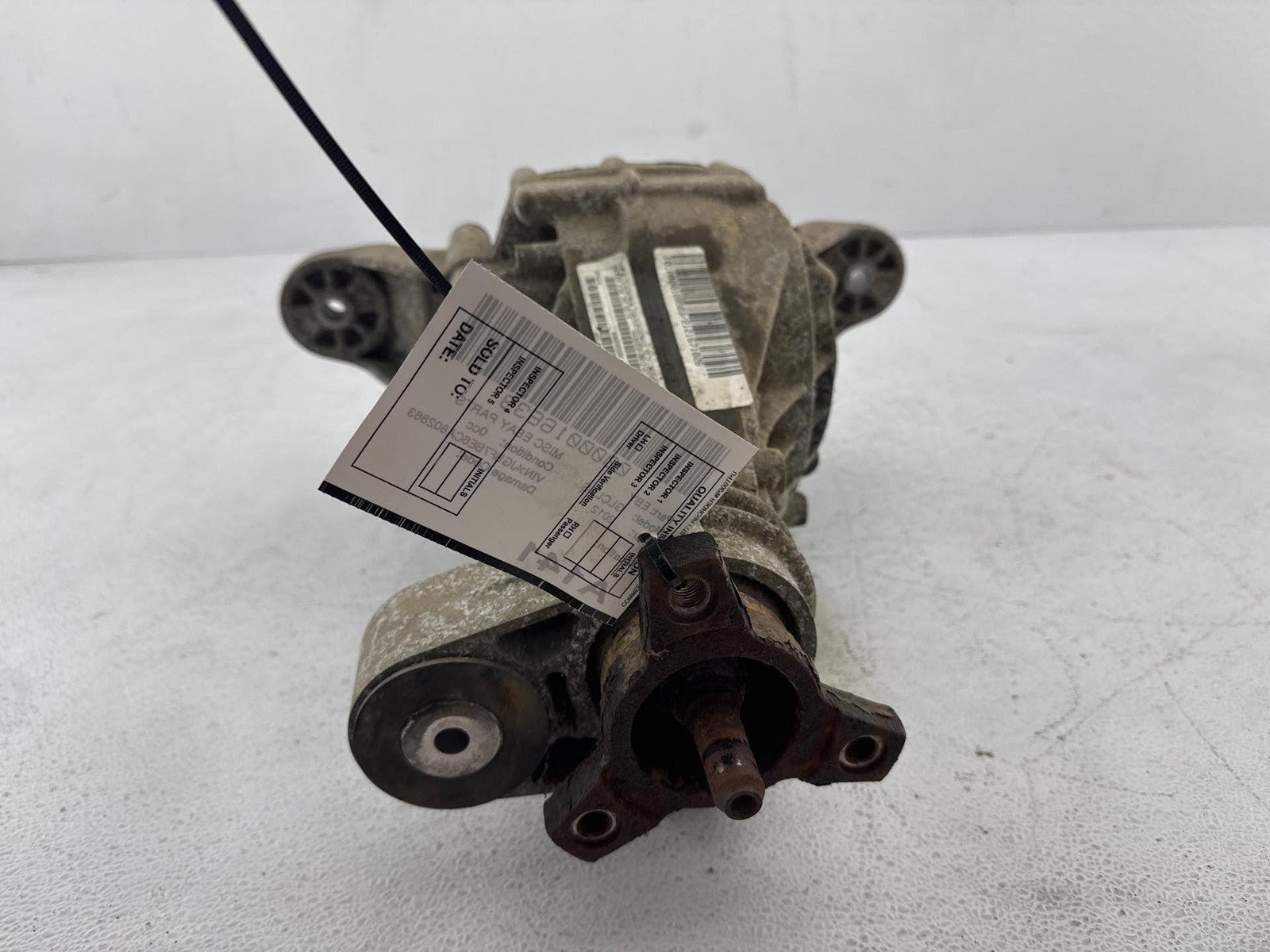 07-12 Mercedes-Benz Gl 450 Rear Differential Axle Carrier Assembly Oem