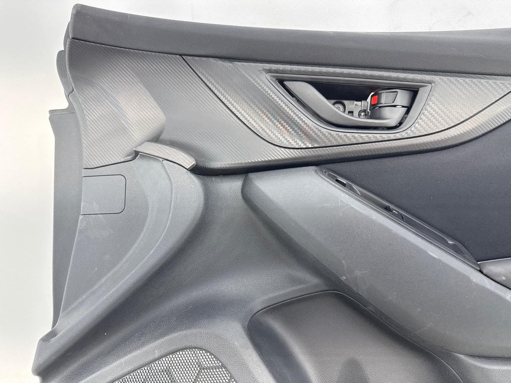 17-23 Subaru Impreza Hatchback Front Right Interior Door Panel Trim Oem