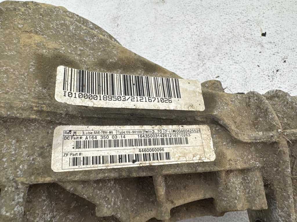 07-12 Mercedes-Benz Gl 450 Rear Differential Axle Carrier Assembly Oem