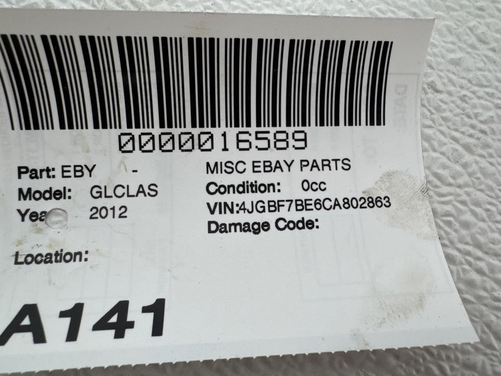 07-12 Mercedes-Benz Gl450 Front Differential Axle Carrier Assembly Oem