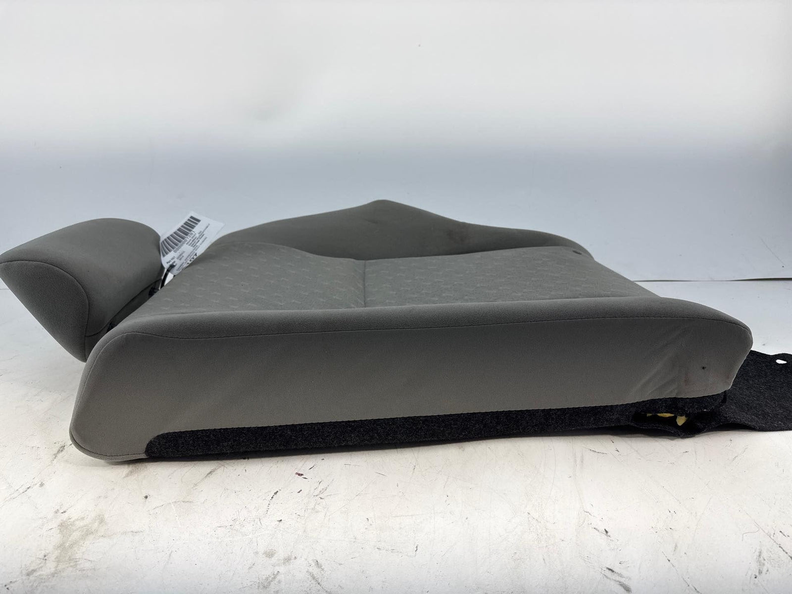 2009-2013 Toyota Corolla Rear Left Upper Seat Cushion, Cloth Ash Gray Oem