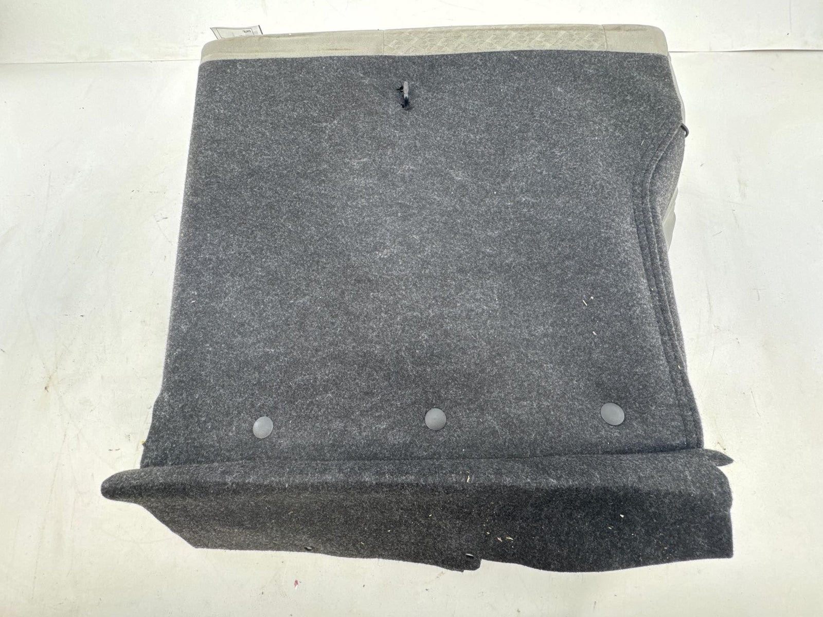 2009-2013 Toyota Corolle Rear Right Upper Seat Cushion, Cloth Ash Gray Oem