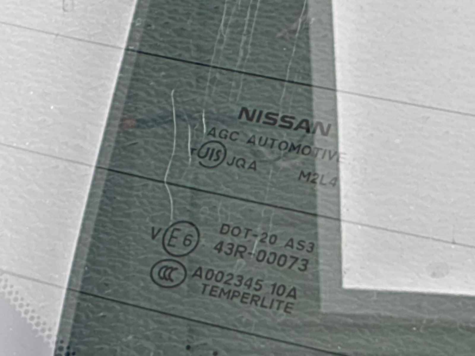 2017-2022 Nissan Rogue Sport Rear Trunck Liftgate Window Glass Oem