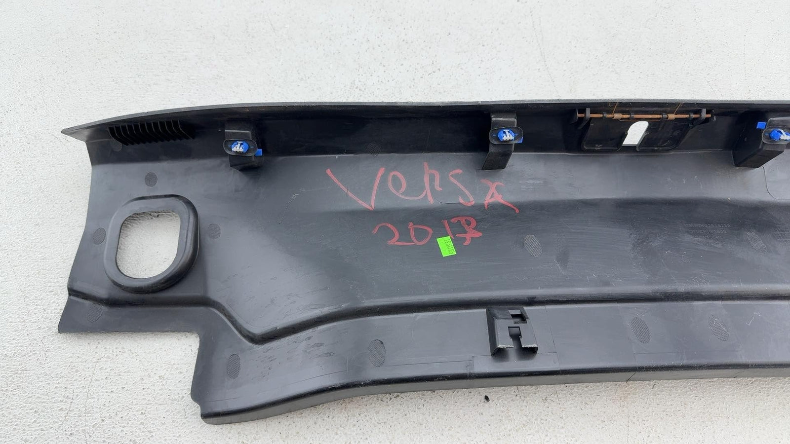 13-18 Cadillac Ats Sedan Rear Trunk Lid Sill Scuff Trim Cover Panel 22946238