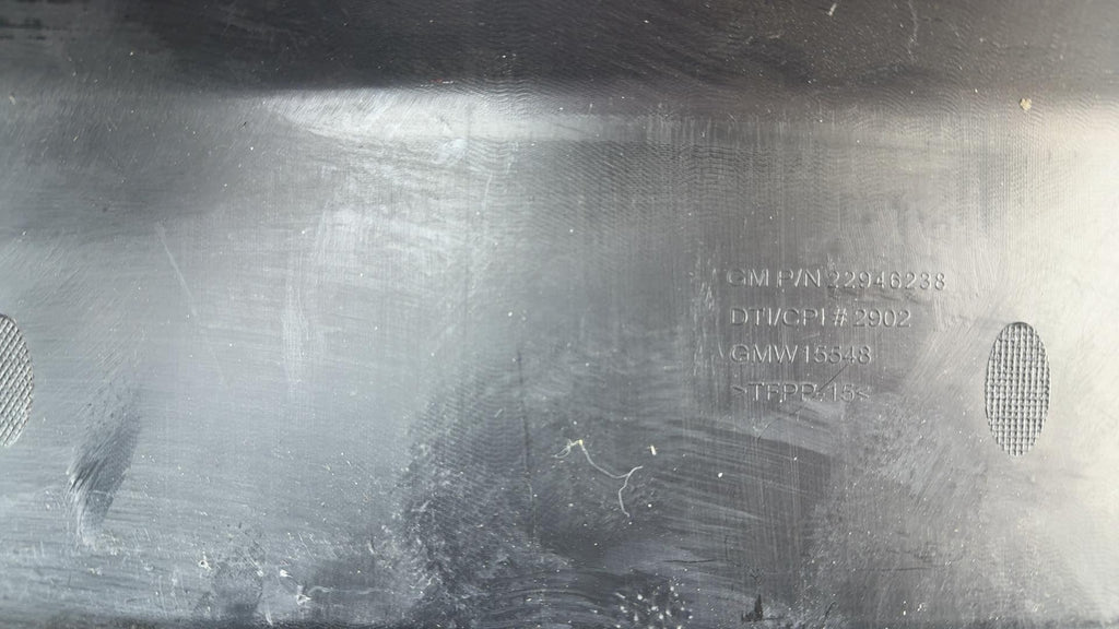 13-18 Cadillac Ats Sedan Rear Trunk Lid Sill Scuff Trim Cover Panel 22946238