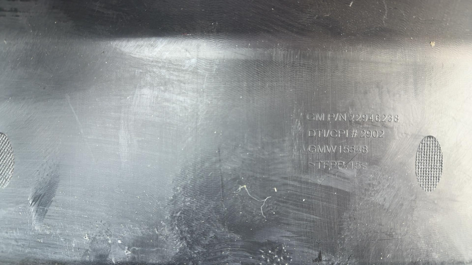 13-18 Cadillac Ats Sedan Rear Trunk Lid Sill Scuff Trim Cover Panel 22946238