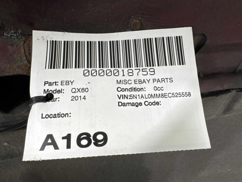 2013-2020 Infiniti Qx60 Jx35 Hood Bonnet Cover Panel Nab-Midnight Garnet Oem